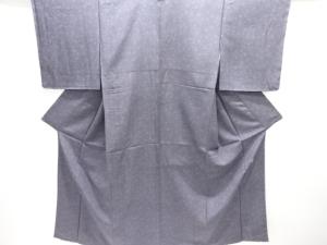 未使用品　仕立て上がり　細合俊男　菊唐草模様江戸小紋着物